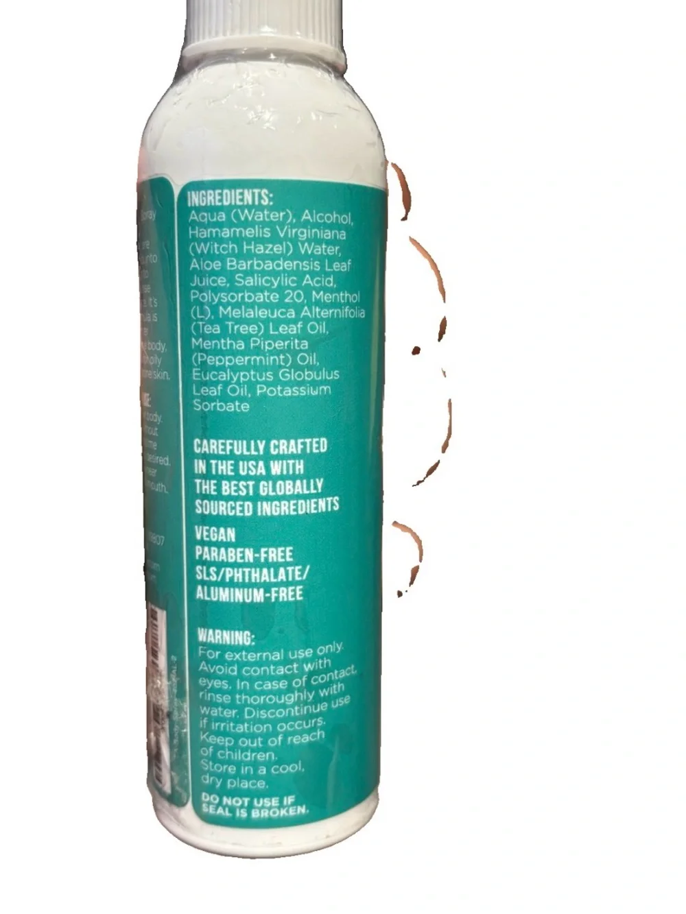 TreeActiv Back & Body Spray (4 oz) – New & sealed